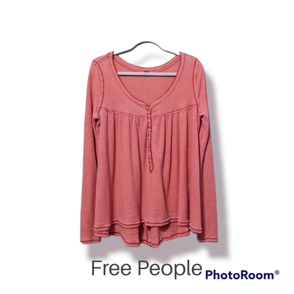 We the Free Long Sleeve Henley